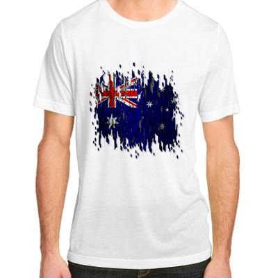 Australia Grunge Flag Adult ChromaSoft Performance T-Shirt