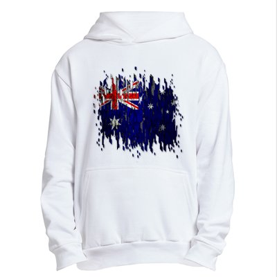 Australia Grunge Flag Urban Pullover Hoodie