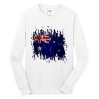 Australia Grunge Flag Tall Long Sleeve T-Shirt