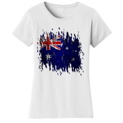 Australia Grunge Flag Women's T-Shirt