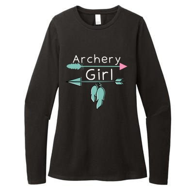 Archery Gift Funny Bow And Arrow Gift And Archer Gift Womens CVC Long Sleeve Shirt