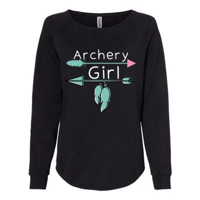 Archery Gift Funny Bow And Arrow Gift And Archer Gift Womens California Wash Sweatshirt