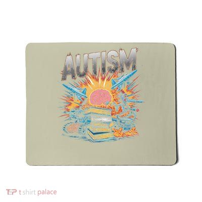 Autism Gifts For Adults Syndrom Autist Asd Autistic Mousepad