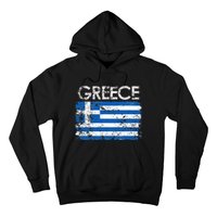 Authentic Greek Flag Souvenir Celebrate Greece's Heritage Hoodie