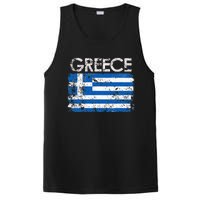 Authentic Greek Flag Souvenir Celebrate Greece's Heritage PosiCharge Competitor Tank