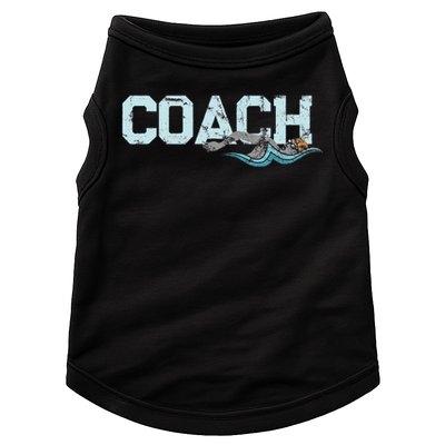 Appreciation Gifts For Swim Coaches Funny Swim Teacher Coach Doggie Tank