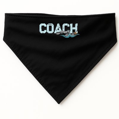 Appreciation Gifts For Swim Coaches Funny Swim Teacher Coach USA-Made Doggie Bandana