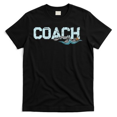 Appreciation Gifts For Swim Coaches Funny Swim Teacher Coach T-Shirt