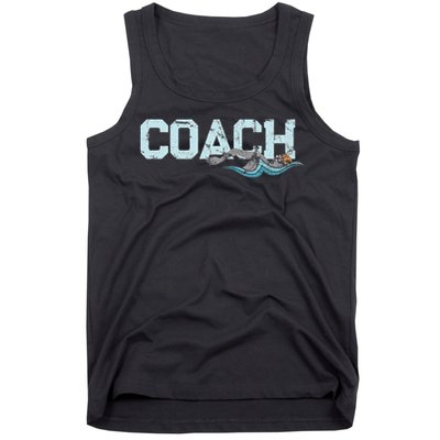 Appreciation Gifts For Swim Coaches Funny Swim Teacher Coach Tank Top