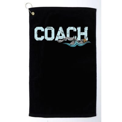 Appreciation Gifts For Swim Coaches Funny Swim Teacher Coach Golf Towel