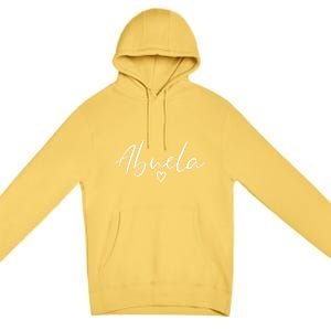 Abuela Gifts For Women Grandma Heart MotherS Day Abuela Premium Pullover Hoodie