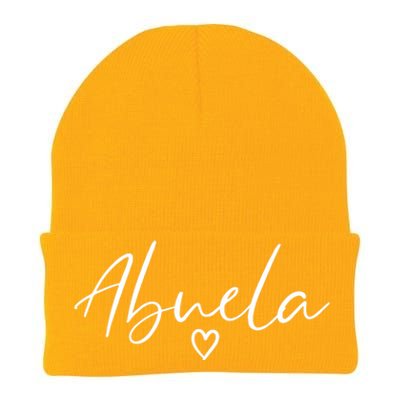 Abuela Gifts For Women Grandma Heart MotherS Day Abuela Knit Cap Winter Beanie