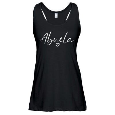 Abuela Gifts For Women Grandma Heart MotherS Day Abuela Ladies Essential Flowy Tank