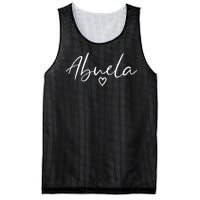 Abuela Gifts For Women Grandma Heart MotherS Day Abuela Mesh Reversible Basketball Jersey Tank