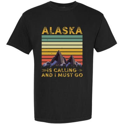 Alaska Gifts For Denali Juneau Alyaska Garment-Dyed Heavyweight T-Shirt