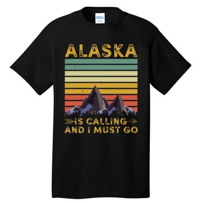 Alaska Gifts For Denali Juneau Alyaska Tall T-Shirt