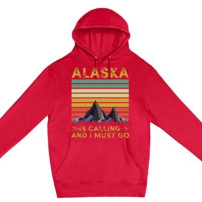 Alaska Gifts For Denali Juneau Alyaska Premium Pullover Hoodie