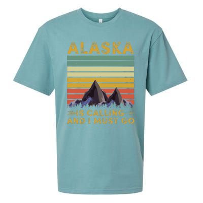 Alaska Gifts For Denali Juneau Alyaska Sueded Cloud Jersey T-Shirt