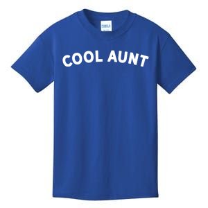 Awesome Gift For The Coolest Aunt Family Cool Aunt Gift Kids T-Shirt