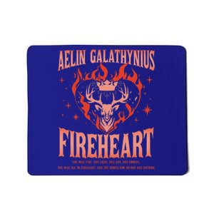 Aelin Galathynius Fireheart She Was Fire. And Light And Ash Mousepad