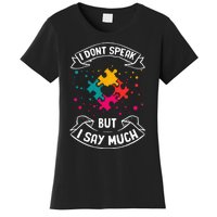 Autism Gifts For Adults Syndrom Autist Asd Autistic Asperger Women's T-Shirt