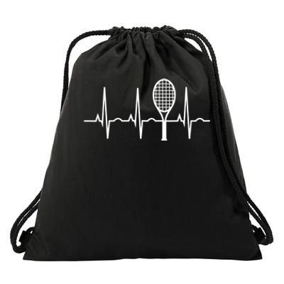 A Gift For Tennis Lovers Drawstring Bag