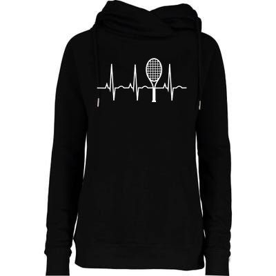 A Gift For Tennis Lovers Womens Funnel Neck Pullover Hood