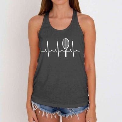 A Gift For Tennis Lovers Women's Knotted Racerback Tank