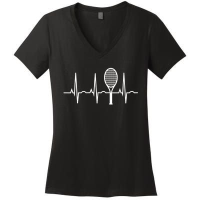 A Gift For Tennis Lovers Women's V-Neck T-Shirt