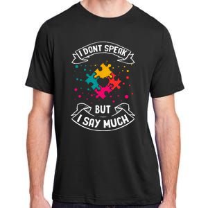 Autism Gifts For Adults Syndrom Autist Asd Autistic Asperger Adult ChromaSoft Performance T-Shirt