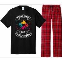 Autism Gifts For Adults Syndrom Autist Asd Autistic Asperger Pajama Set