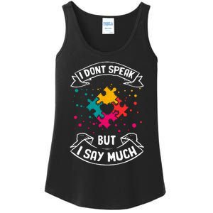 Autism Gifts For Adults Syndrom Autist Asd Autistic Asperger Ladies Essential Tank