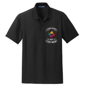 Autism Gifts For Adults Syndrom Autist Asd Autistic Asperger Dry Zone Grid Polo