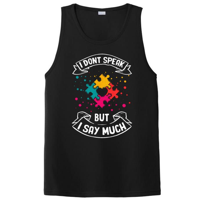 Autism Gifts For Adults Syndrom Autist Asd Autistic Asperger PosiCharge Competitor Tank