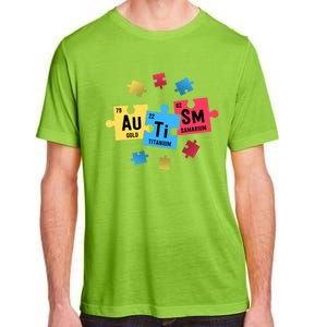 Autism Gift For Teachers Sped Periodic Table Elets Gift Adult ChromaSoft Performance T-Shirt