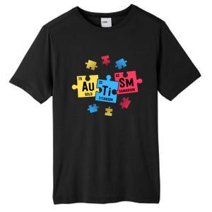 Autism Gift For Teachers Sped Periodic Table Elets Gift Tall Fusion ChromaSoft Performance T-Shirt