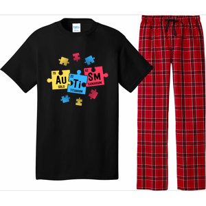 Autism Gift For Teachers Sped Periodic Table Elets Gift Pajama Set