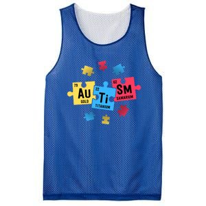 Autism Gift For Teachers Sped Periodic Table Elets Gift Mesh Reversible Basketball Jersey Tank