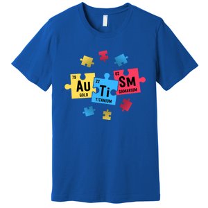 Autism Gift For Teachers Sped Periodic Table Elets Gift Premium T-Shirt