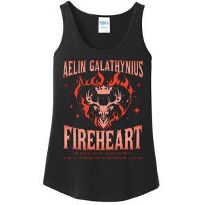 Aelin Galathynius Fireheart She Was Fire. And Light And Ash Ladies Essential Tank