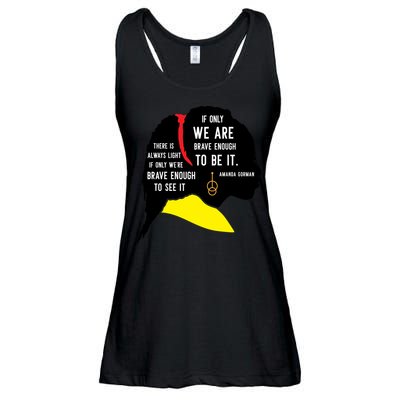 Amanda Gorman For Black History Month Gift Ladies Essential Flowy Tank