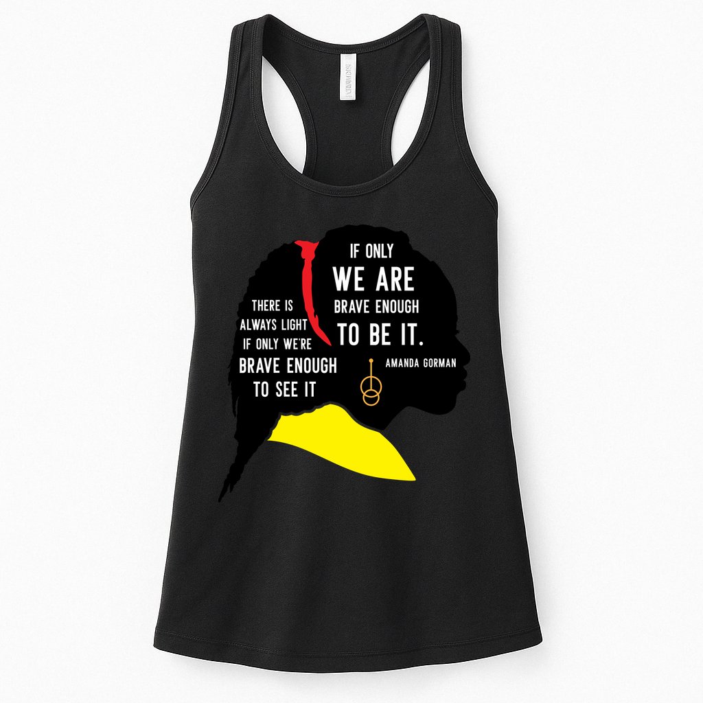 Amanda Gorman For Black History Month Gift Womens Tank Top