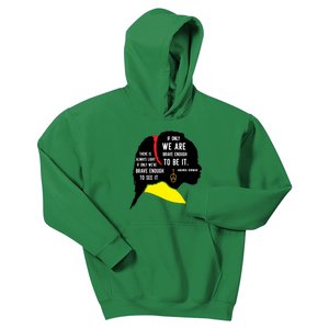 Amanda Gorman For Black History Month Gift Kids Hoodie