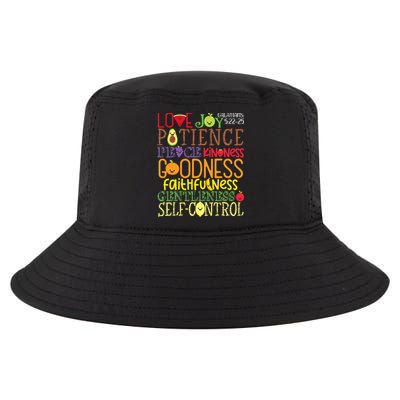Awesome Galatians Fruit Of The Spirit Religious Verses Cool Comfort Performance Bucket Hat