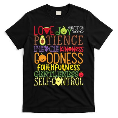 Awesome Galatians Fruit Of The Spirit Religious Verses T-Shirt