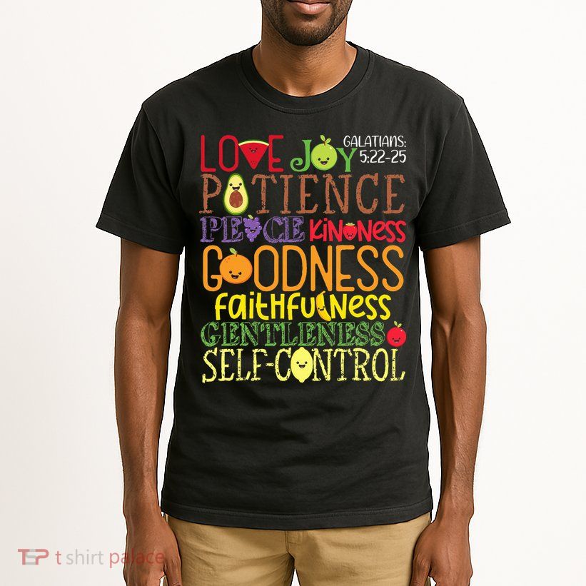 Awesome Galatians Fruit Of The Spirit Religious Verses Tall T-Shirt