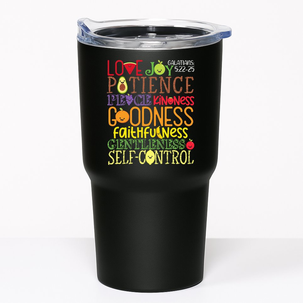 Awesome Galatians Fruit Of The Spirit Religious Verses Tumbler