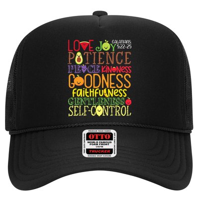 Awesome Galatians Fruit Of The Spirit Religious Verses Trucker Hat