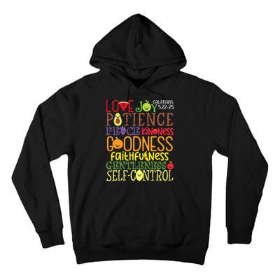 Awesome Galatians Fruit Of The Spirit Religious Verses Tall Hoodie