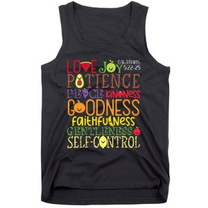 Awesome Galatians Fruit Of The Spirit Religious Verses Tank Top